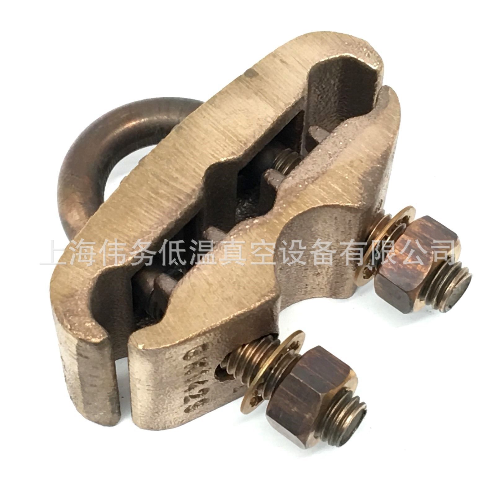 Burndy GK1429 Ground Connector 3 Wires to Rod or Pipe