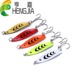 Hengjia Metal Vib Reviving Fishing Tackle Sparkling Bait Lure Set for Mullet Wholesale