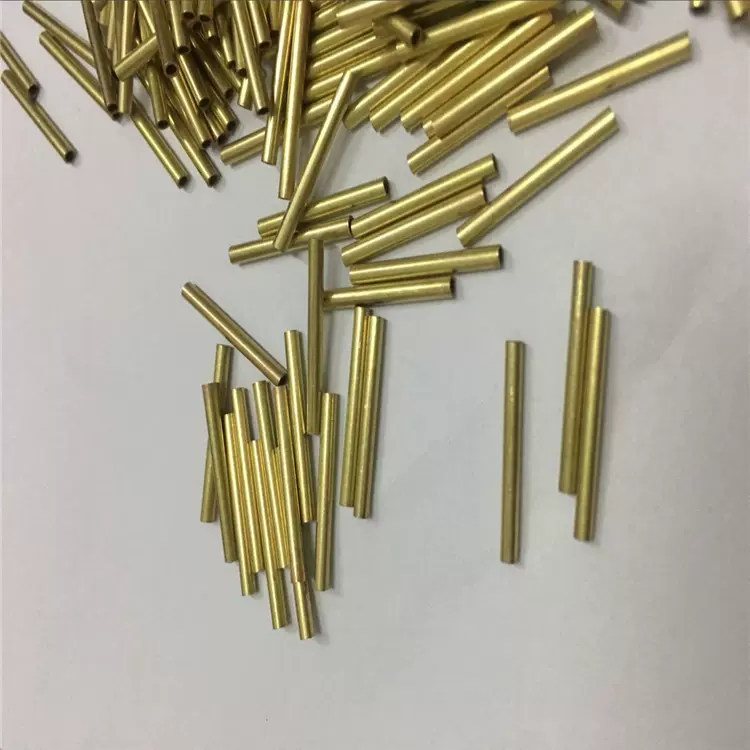 黄铜管精密切割 黄铜棒精密切割 H65环保铜管切割 T2紫铜管切割