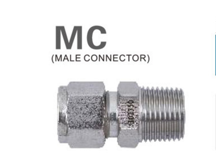 台湾沅亨JPE卡套外牙直通接头MC系列BS6-MC801-R/BS6-MC803-R