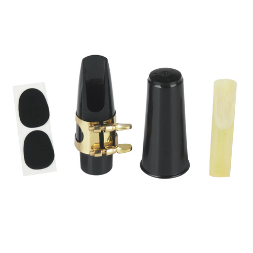 Manufacturer wholesale alto saxophone mouthpiece set five-piece mouthpiece hat clip reed tooth pad musical instrument wholesale