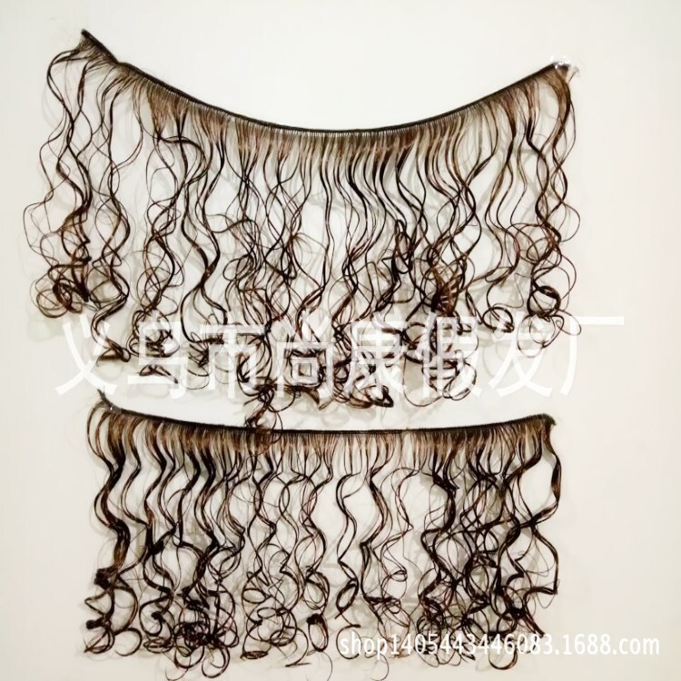 Wig processing wig curtain smooth not rough DIY handmade wig hat thickened extended hair curler