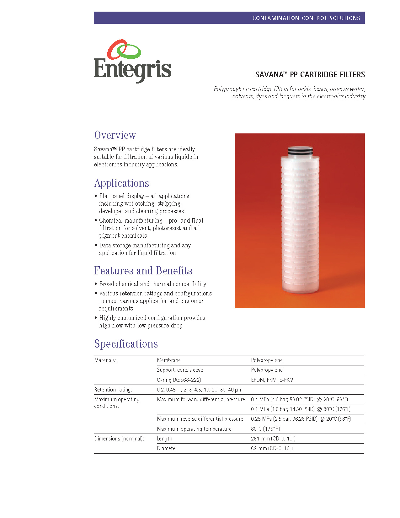 ENTEGRIS 应特格 滤芯 PTFE滤芯 PP滤芯 过滤器 PTFE cartridge阿里巴巴