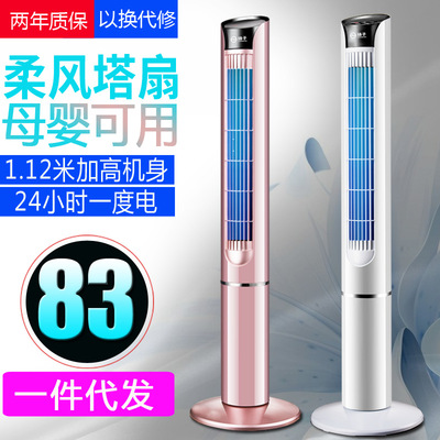 塔扇无叶电风扇塔式落地扇遥控家用立式大厦扇静音定时台式风扇