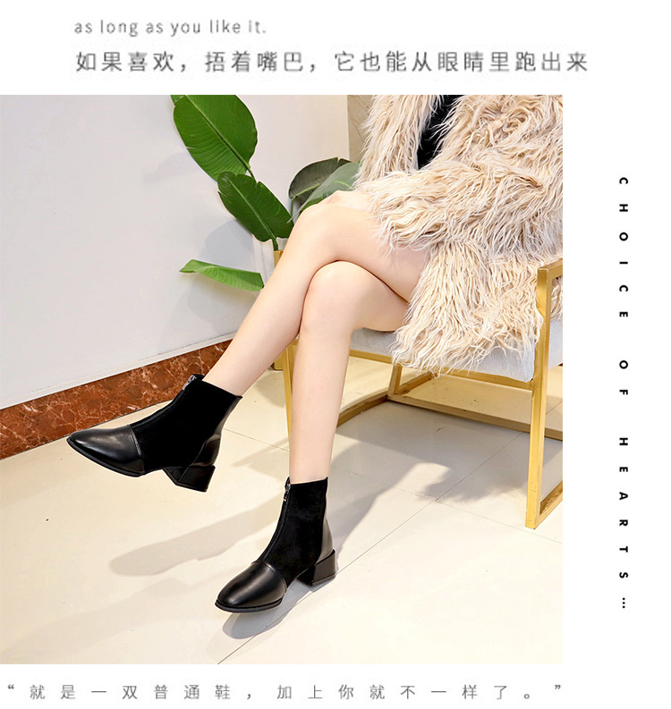 Bottes femme en Daim - Ref 3354991 Image 17