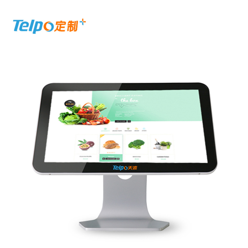 连锁餐饮 单触屏八核收银点单一体机 天波智能硬件厂家直销TPS681