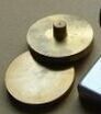 厂家供应光控电动钢印铜片材料 大座钢印铜片 43mm 53mm铜片