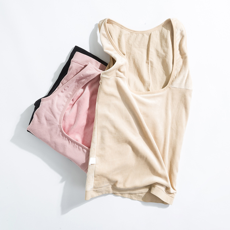 Autumn and winter new pattern keep warm vest lady Plush thickening Self cultivation Vest vest Thermal Underwear Manufactor wholesale