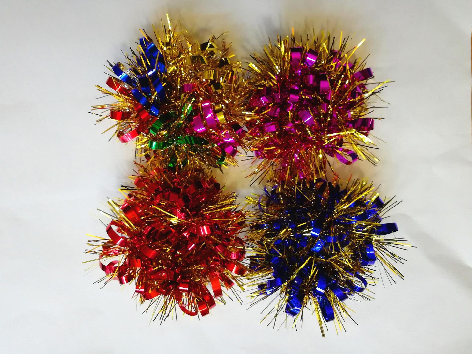61 kindergarten children Dance Sequins rubber string Flower wrist Hand Flower Bracelet square dance prop
