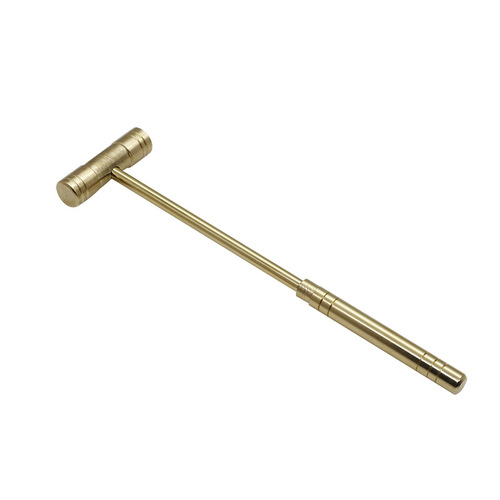 Solid brass processing copper hammer brass small hammer precision installation and production of small copper hammer watch repair small hammer
