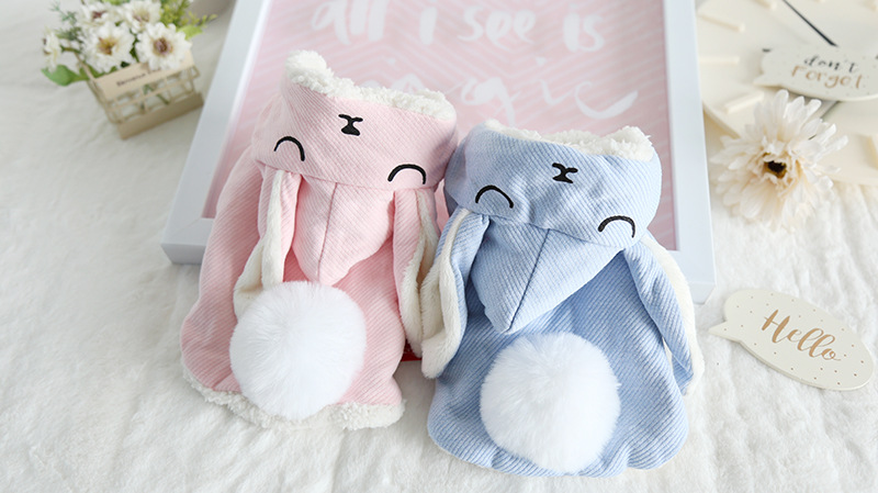 甜睡兔毛球绒衣