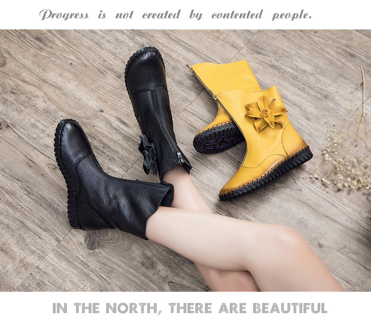 Bottes femme en En cuir - Ref 3355505 Image 26