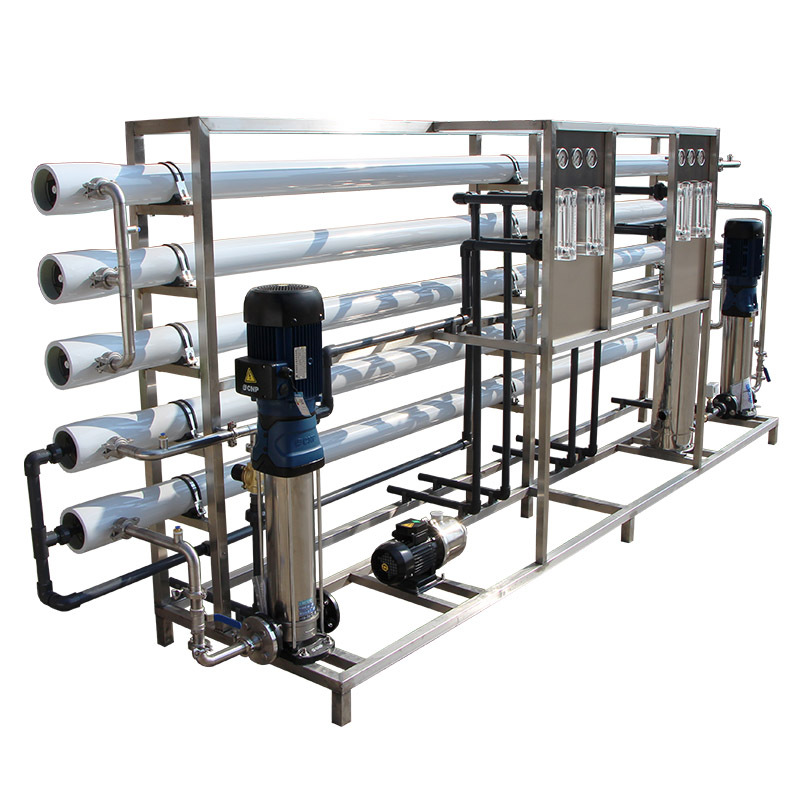 宁波金长江水处理设备公司 订制10t/h双级ro反渗透高纯水处理系统