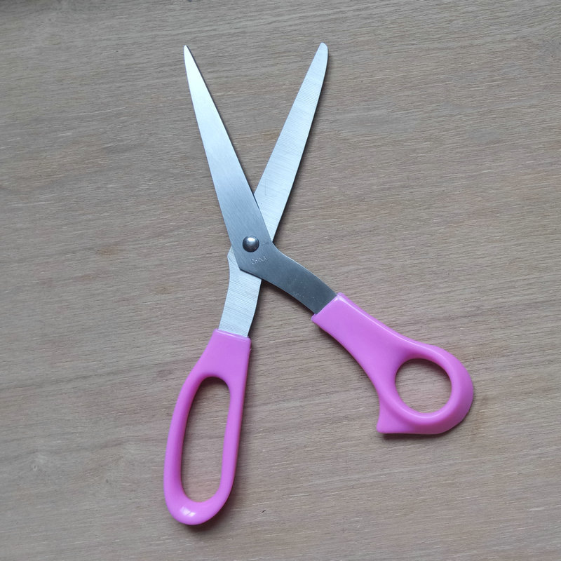 8寸不锈钢家用剪刀 裁缝剪刀 日用锋利办公弯剪刀 厂家定制详情125