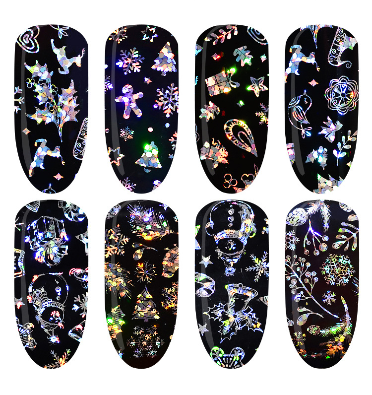 Noël Plante Animaux Ongles Correctifs 1 Jeu Nail Fournitures display picture 5