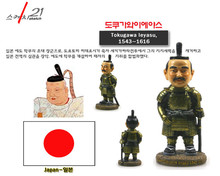日本将军德川家康人物公仔现货批发名人雕塑树脂工艺品创意摆件