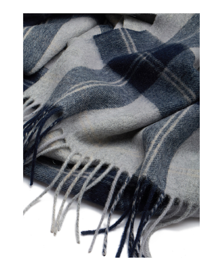 Wool Scarf For Men Autumn And Winter British Style Warm Accessory_voghion.com