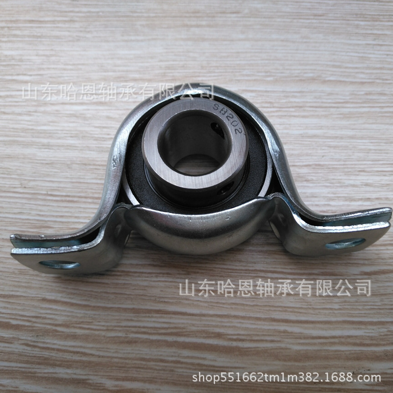 生产批发座SBPP202钢板冲压座小型带座外球面轴承立式桥型PP|ru