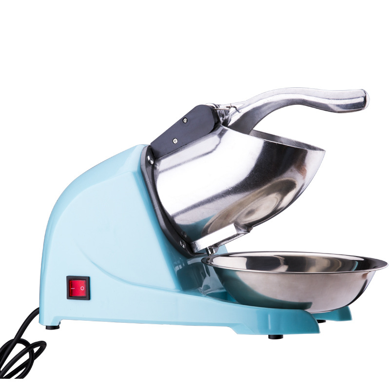 鴻科大功率碎冰機商用刨冰機商用新款彎柄雙刀商用碎冰機