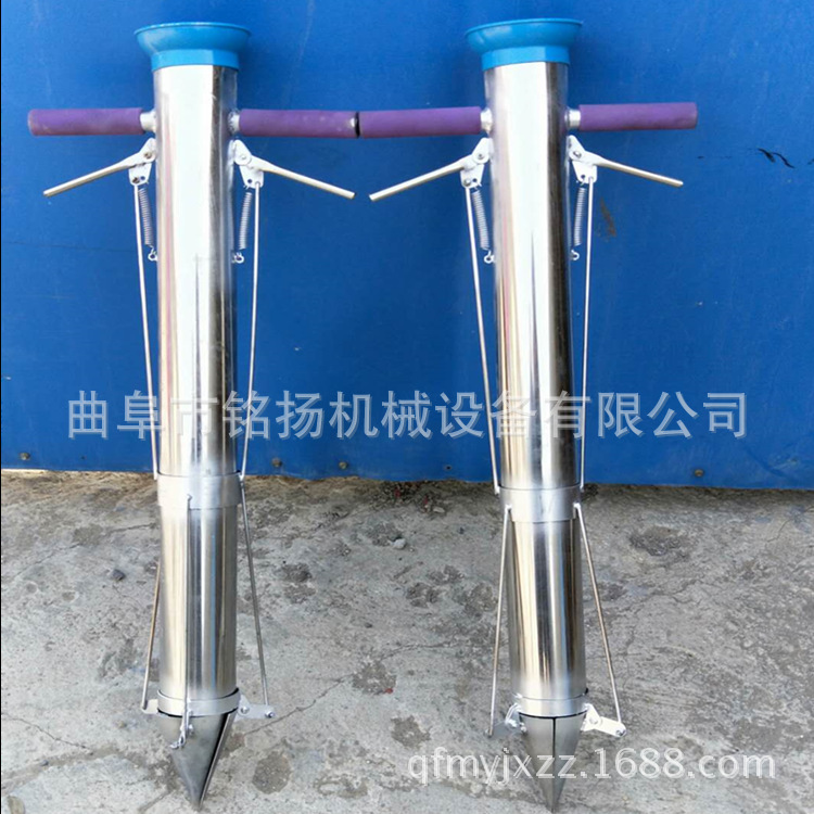 寿光 蔬菜苗点播器 移栽机 农业高效手持单把双把栽苗器