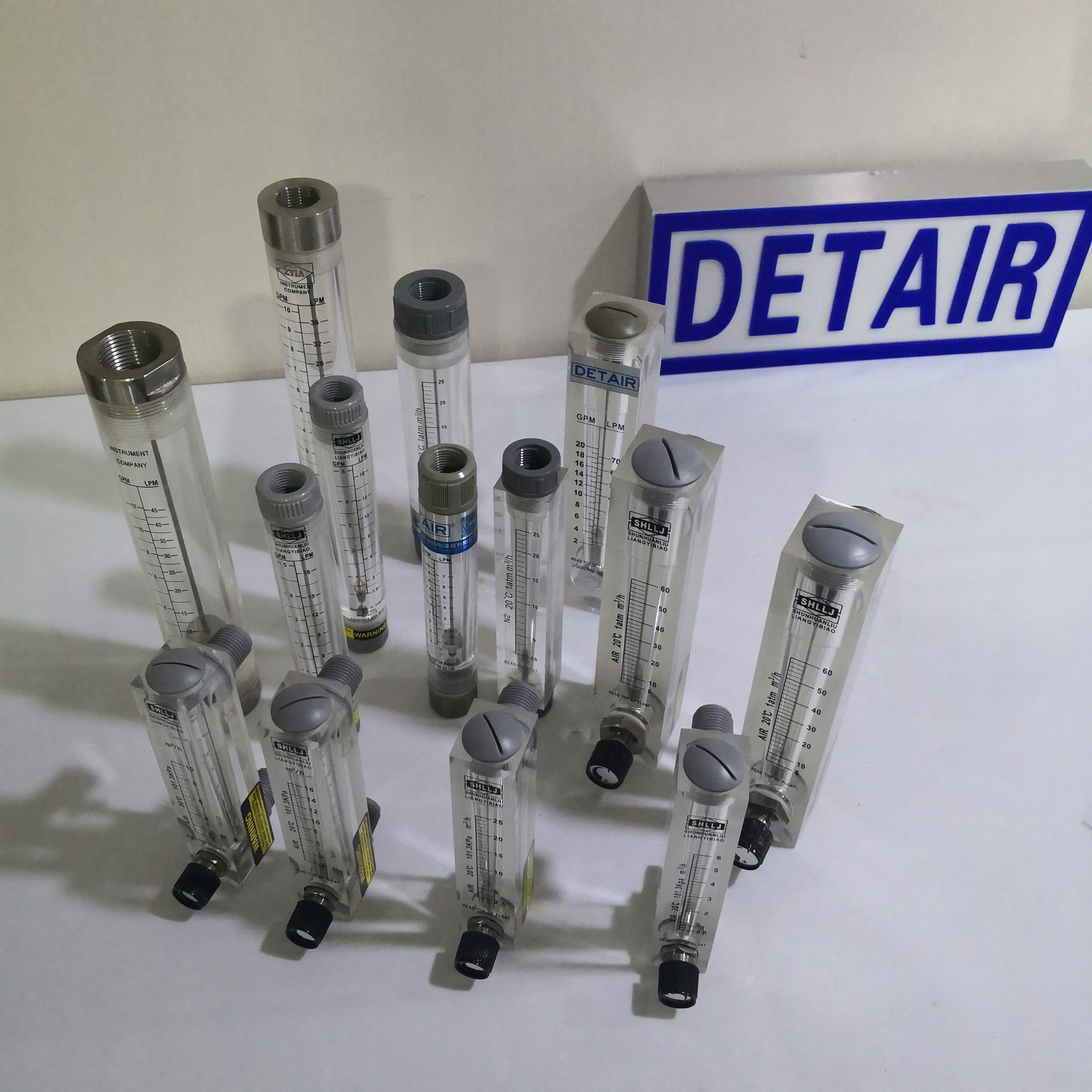 LZM-20G/20GF透明有机玻璃流量计,圆型管道式流量计,可选方型式