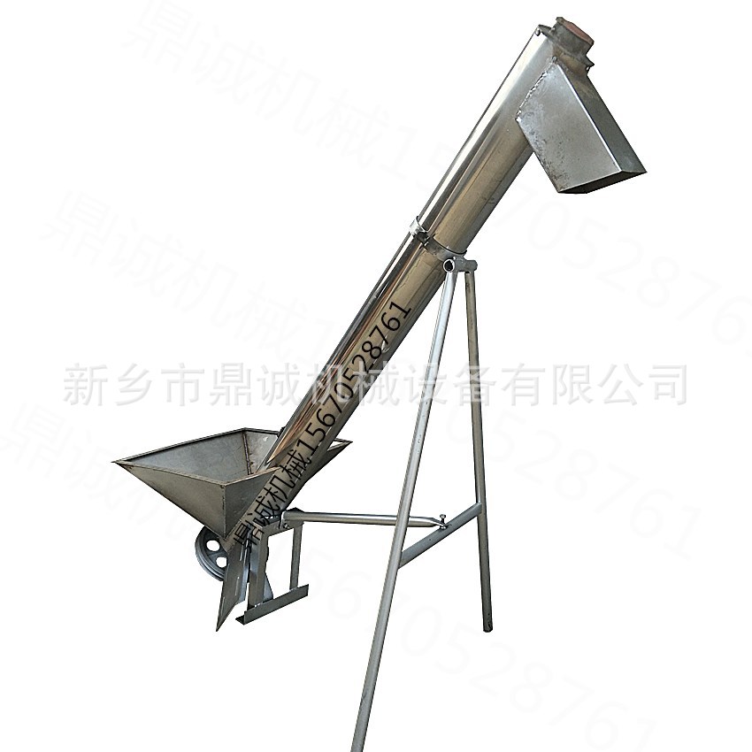 machining Screw conveyor 304 Stainless steel Screw conveyor Corrosion Rust Spiral Promote charging machine