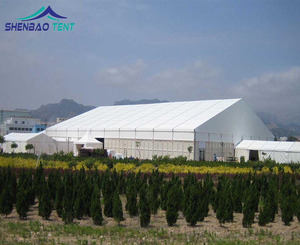 铝合金移动搭建人字顶活动篷房 草地婚礼庆典演出欧式帐篷