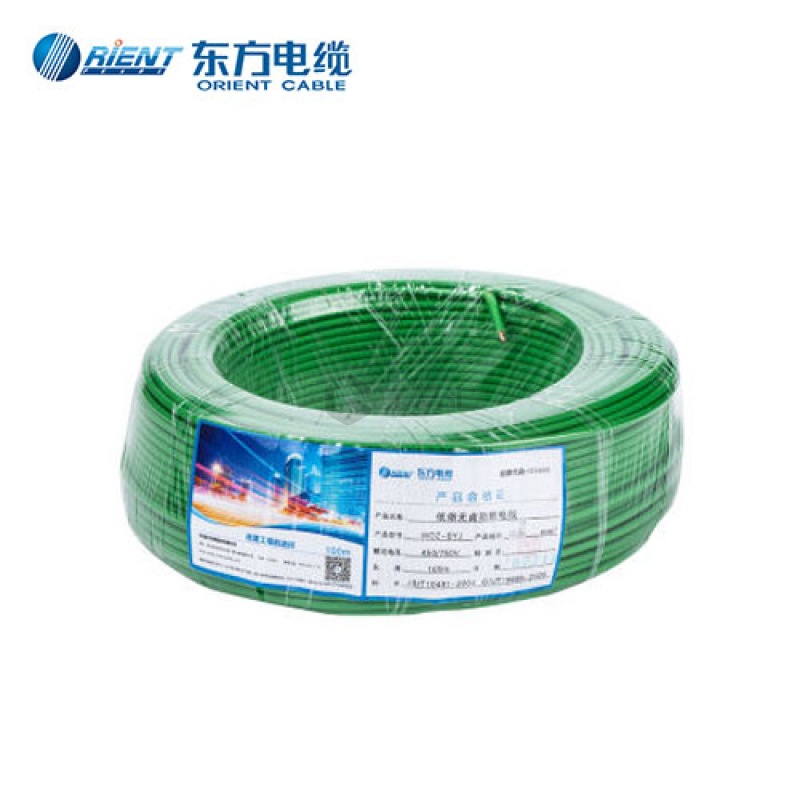 东方电缆 低烟无卤交联聚烯烃辐照料,聚乙烯绝缘电线；WDZ-BYJ 4