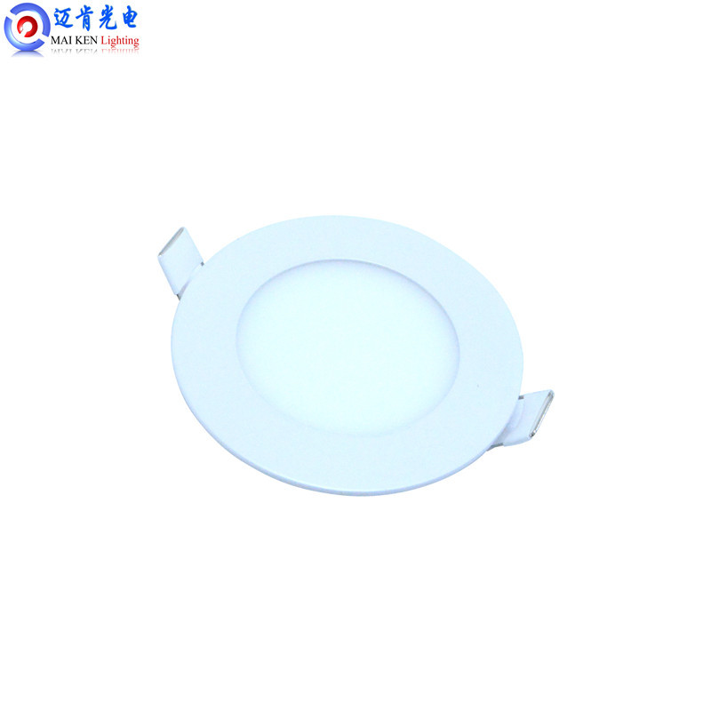4w面板灯扣板灯超薄圆形面板灯light room