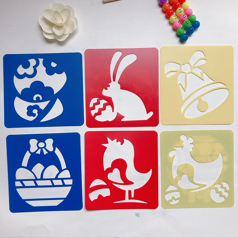 kids stencils rabbit