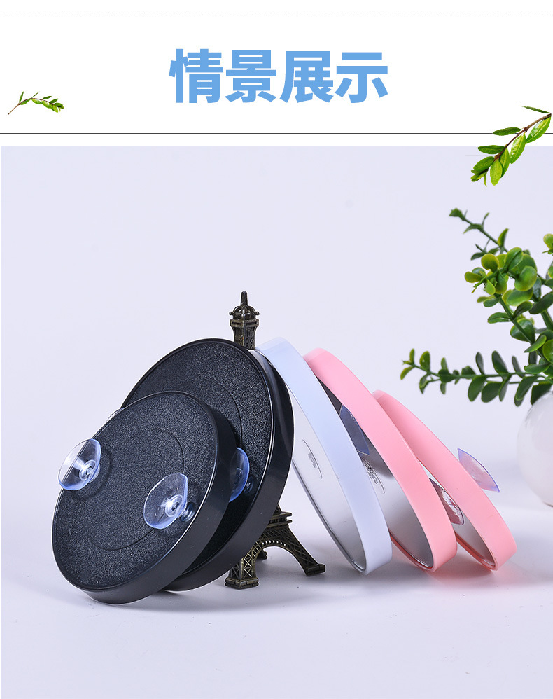 批发吸盘放大镜10倍吸盘镜女士化妆放大镜赠礼品便携小镜子化妆镜