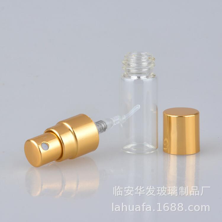 厂家直供5ml香水喷雾瓶，管制玻璃瓶