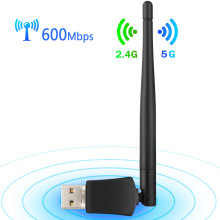 ���_�Εr��AC600Mbps USB�ӿ� �p�l�o���W�� 24G/5G�쾀