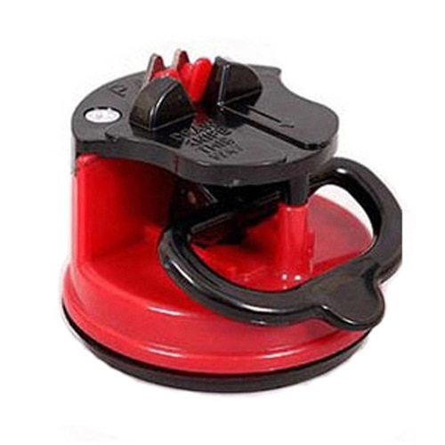 A1479 Home Kitchen Precision Iron Knife Sharpener with Adhesive Cup Knife Sharpening Tool Whetstone Adhesive Positioning Knife Sharpener