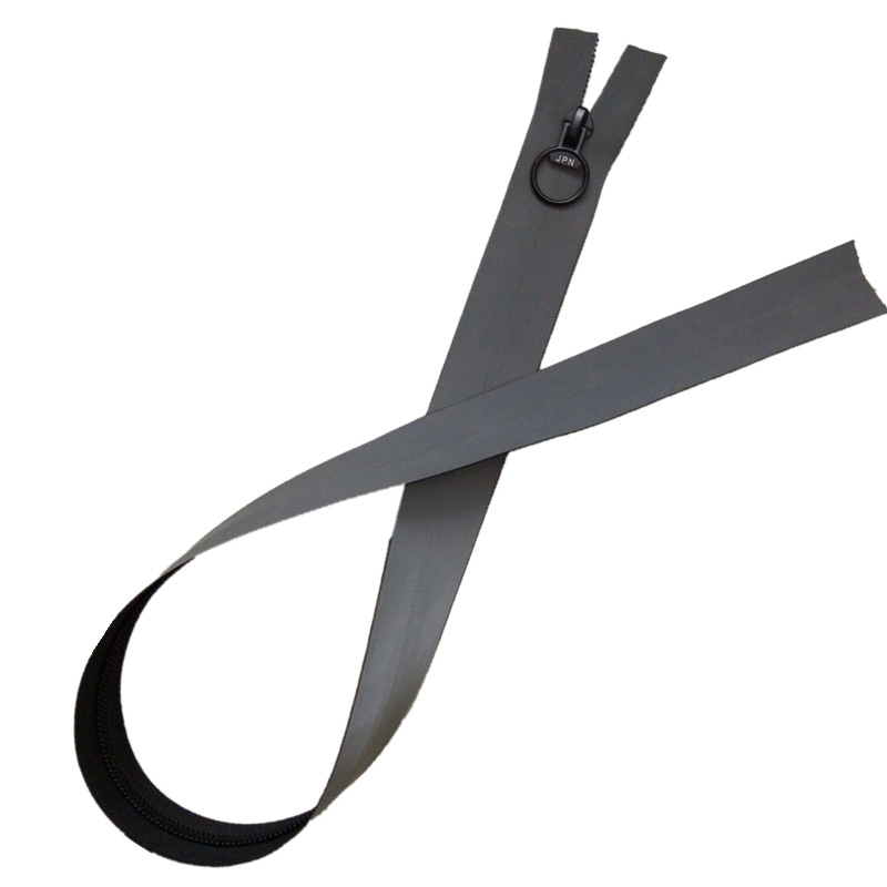 厂家直销  金属双开尾拉链  树脂压塑拉链 尼龙隐形 反穿防水拉链