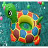 充气小乌龟儿童婴儿游泳圈可爱卡通宝宝腋下救生圈小孩充气座圈|ru