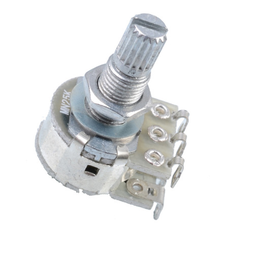 MN25K MN250K MN500K guitar bass double balance selection potentiometer double layer volume color knob
