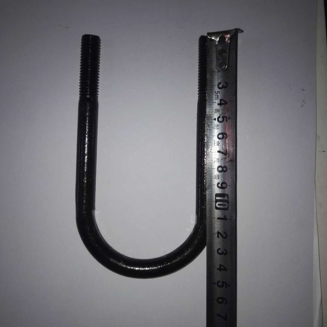 定制加工U型螺丝U型螺栓！U型抱箍！  厂家直销U型卡8.8级U型卡