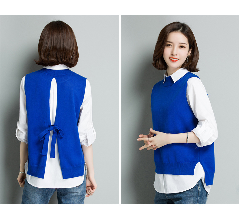 Gilet femme YAQI en Tricot - Ref 3316484 Image 23