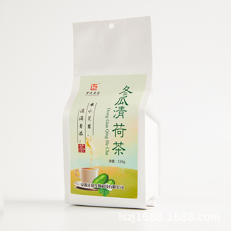 冬瓜清荷茶一件代发袋泡茶袋装批发玫瑰冬瓜荷叶茶