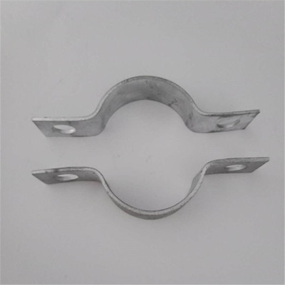 廠家定做鐵件 電力電纜配件 扁鋼扁鐵熱鍍鋅抱箍