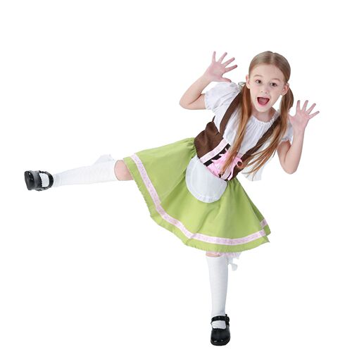 Halloween new German Oktoberfest costumes, girls and older children's parent-child costumes, maid costumes, kindergarten performance costumes