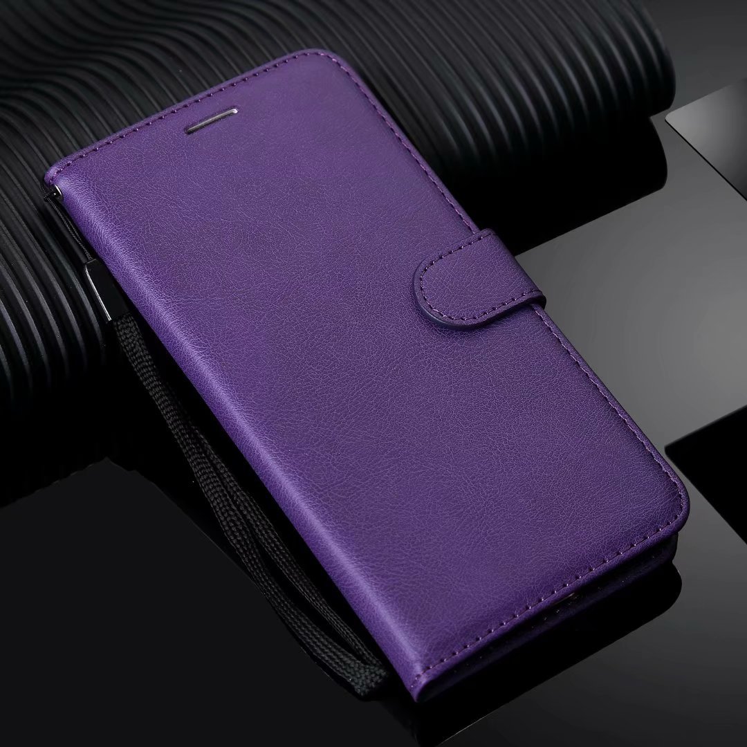 Simple Style Solid Color Pc Pu Leather     Phone Cases display picture 6