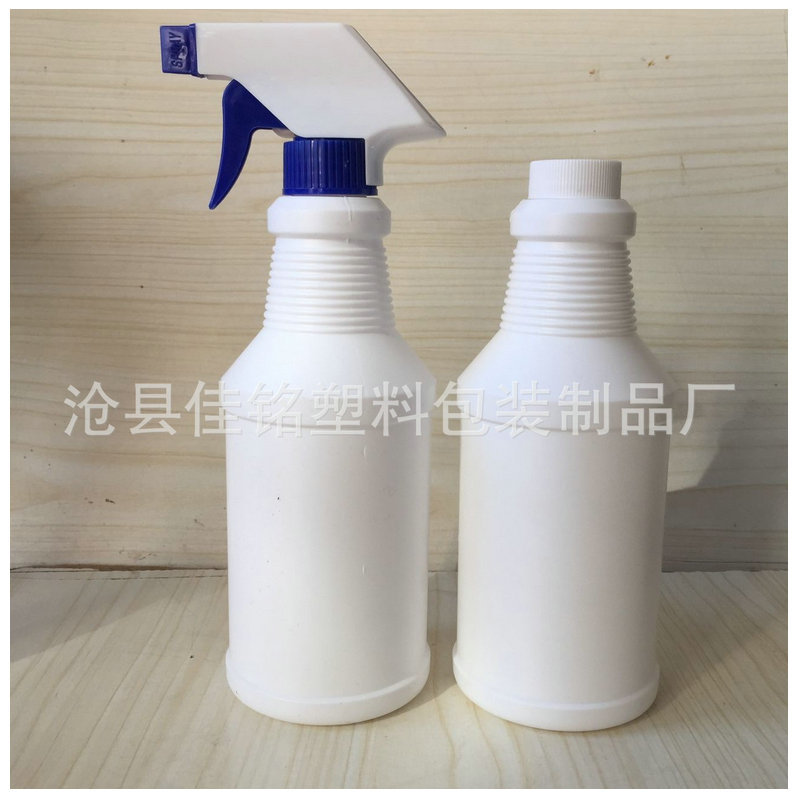 厂家批发 500ml塑料瓶 pe喷雾瓶 清洁剂喷瓶 塑料喷壶 现货