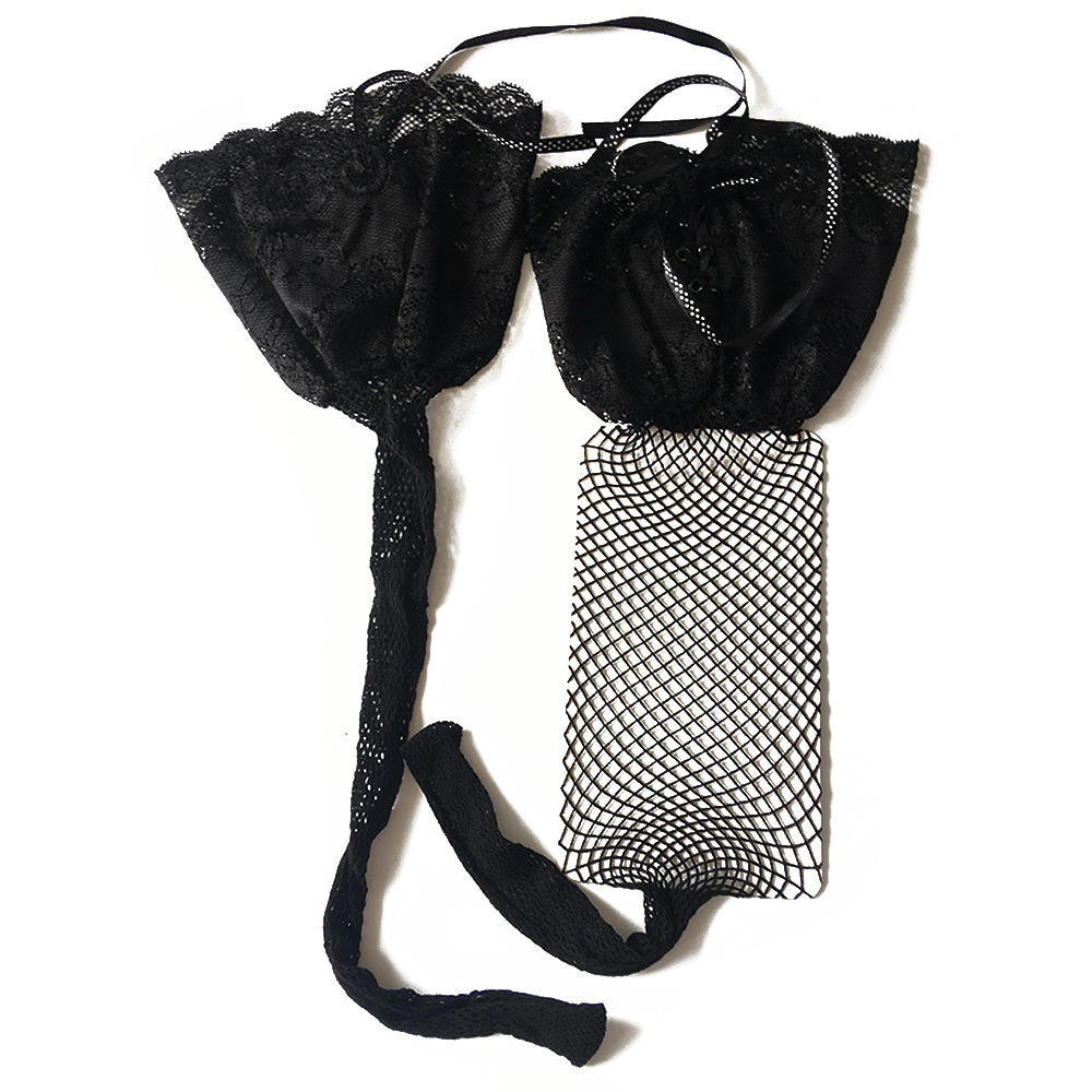 2078黑蕾丝黑袜