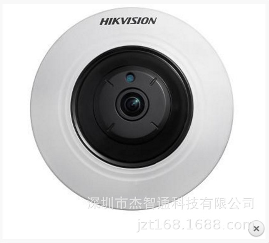 海康威视400万像素鱼眼全景日夜型网络摄像机 DS-2CD2942F-IS