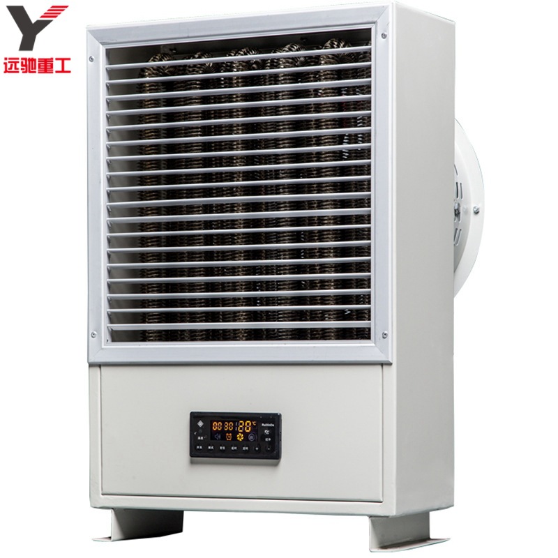 挂壁式电热风机 畜牧养殖业电加热暖风机 工业电热暖风设备