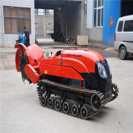 遥控式微耕机 果园开沟机 小型覆带自走式旋耕机回填机 图片