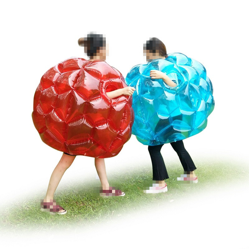 工厂批发零售60cm儿童充气碰碰球,户外充气儿童碰撞球雪地撞击球