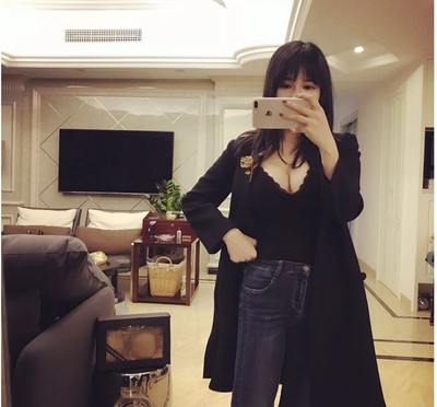 日本女士蕾丝大奶保暖背心V领塑身美体打底双层加绒加厚保暖内衣|ms